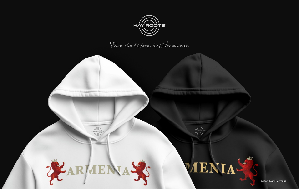 Hay Roots Armenia hoodie collection