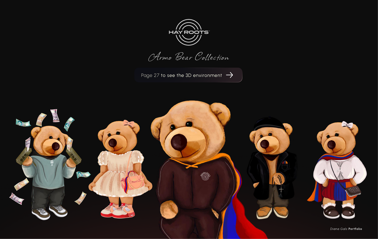 Hay Roots Acme Bear collection visual